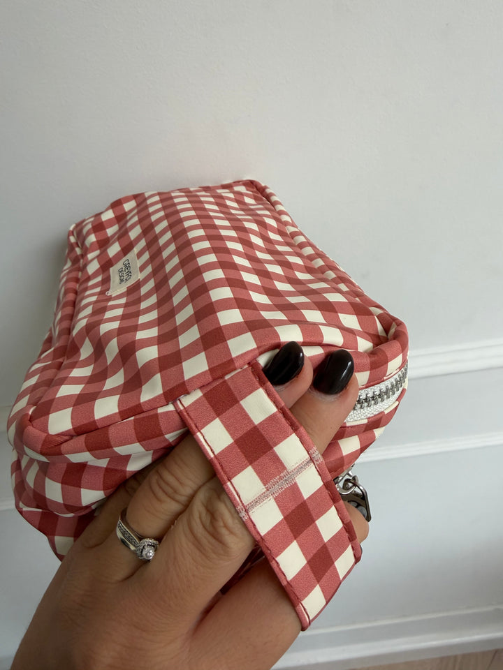 Wipe Pouch - Berry Gingham