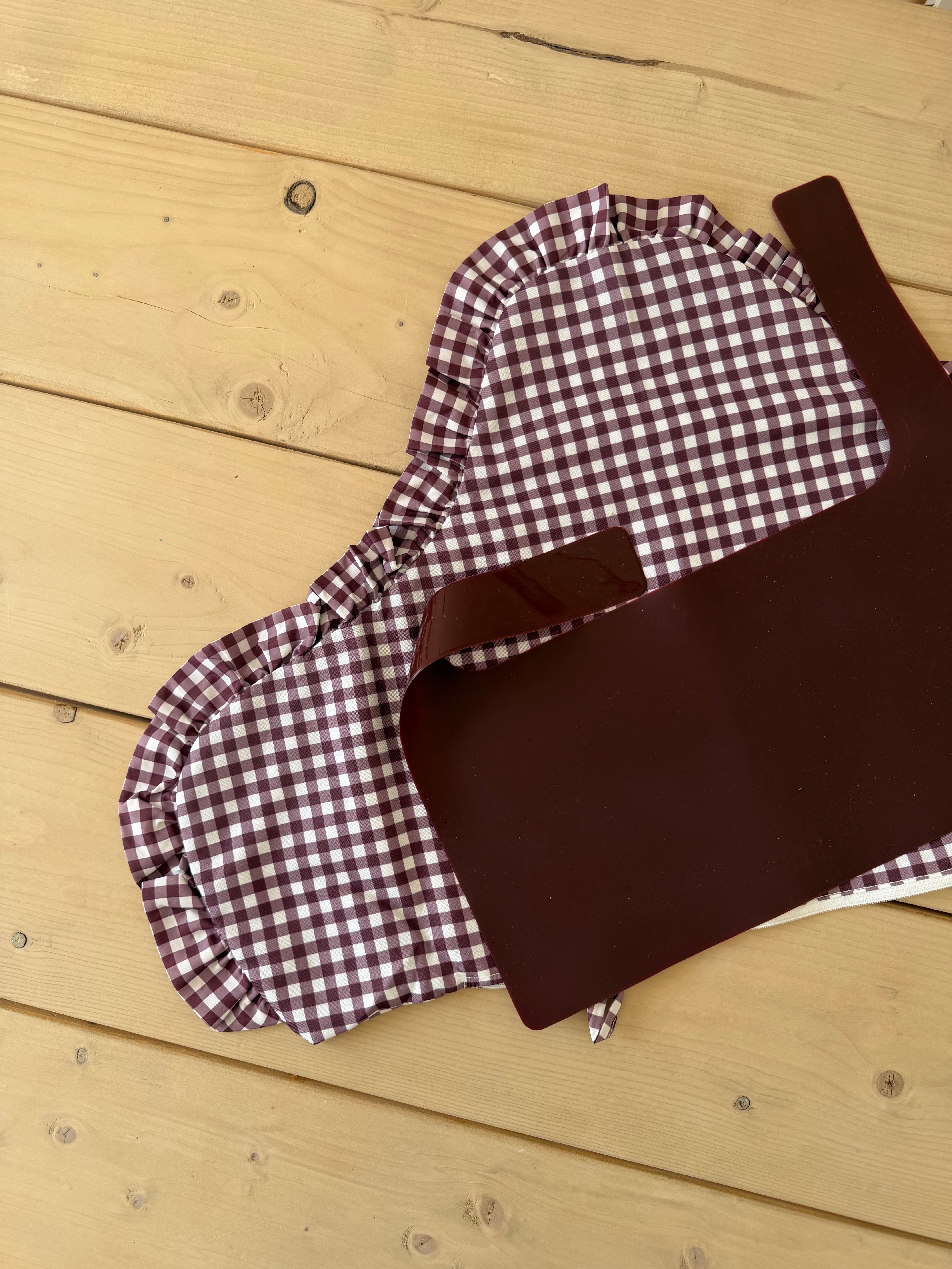 Mulberry Gingham/Mulberry Placemat Bundle