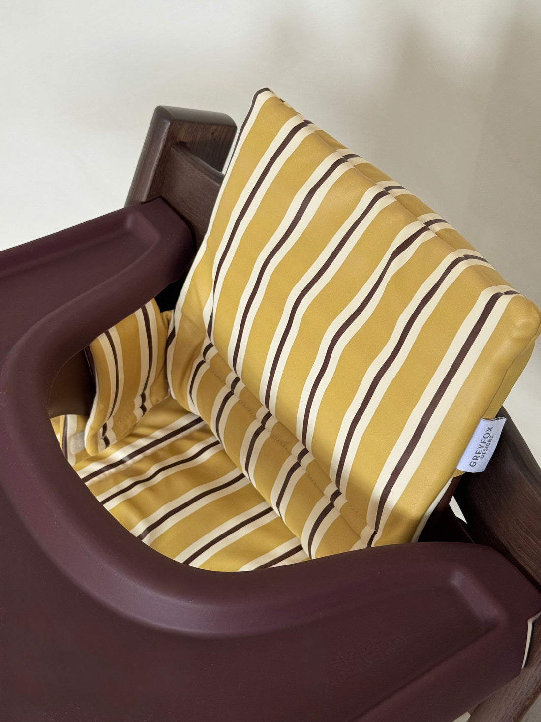 Mustard Stripe 2 in 1 Cushion