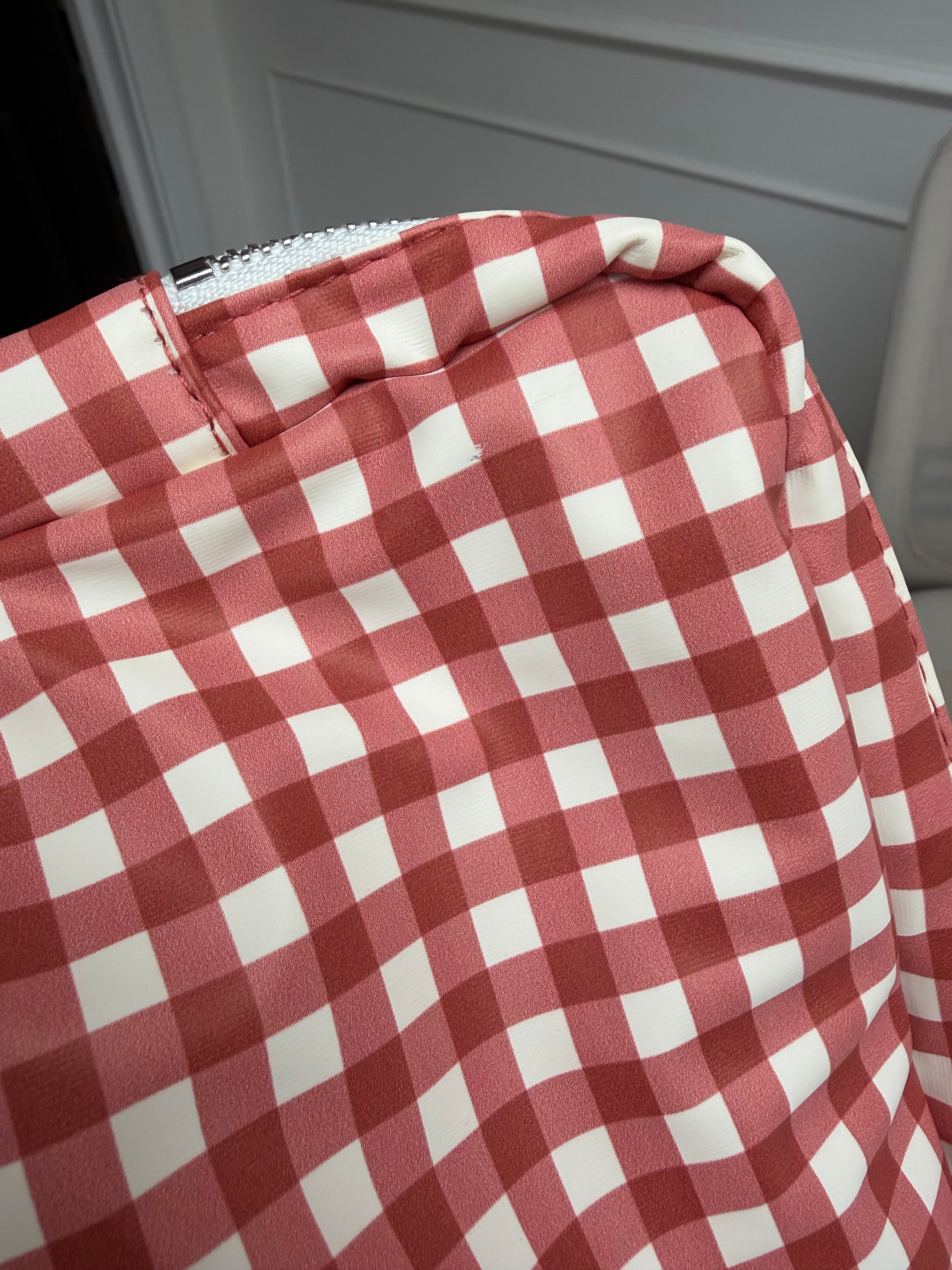 Wipe Pouch - Berry Gingham