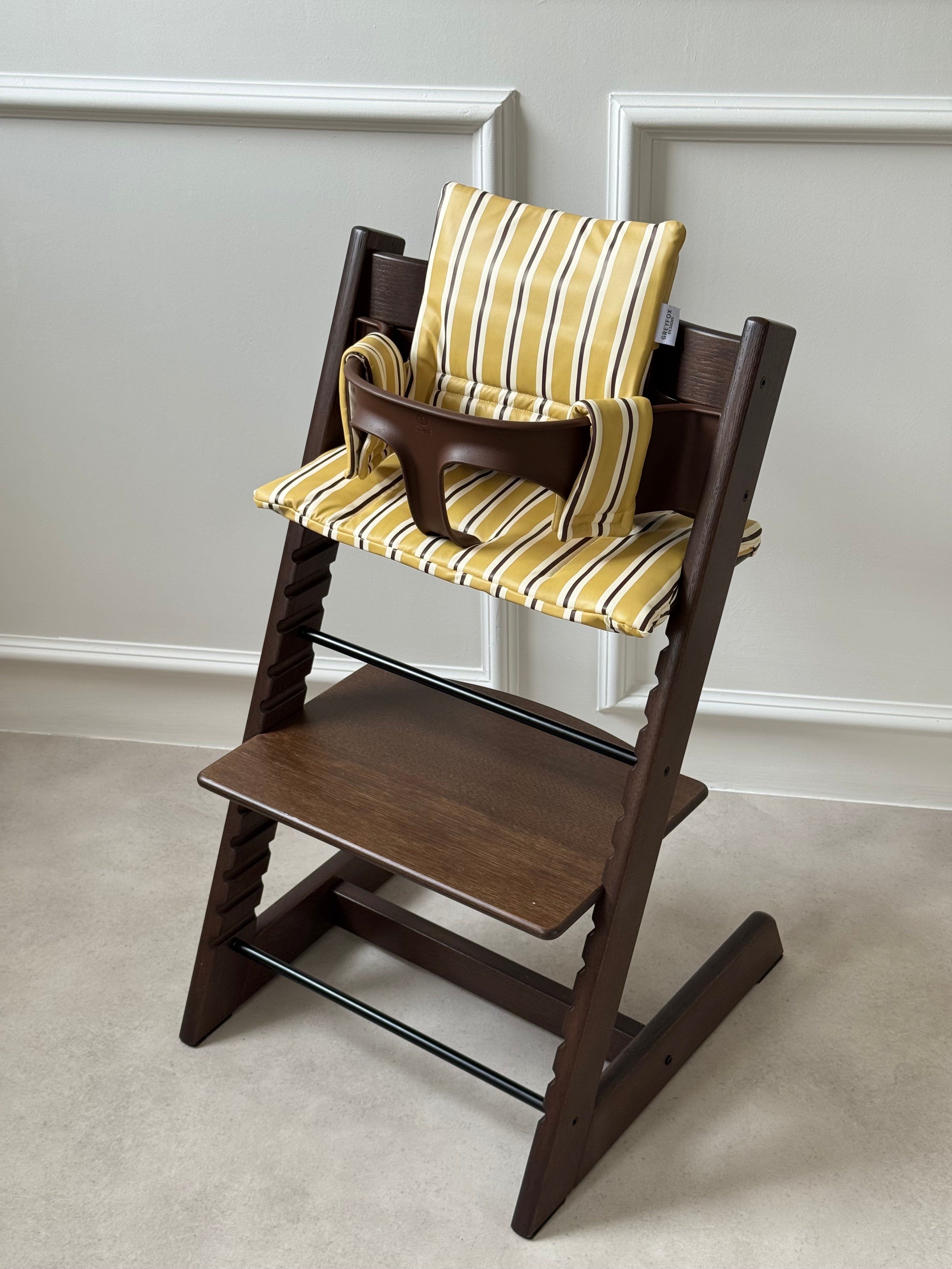 Mustard Stripe 2 in 1 Cushion