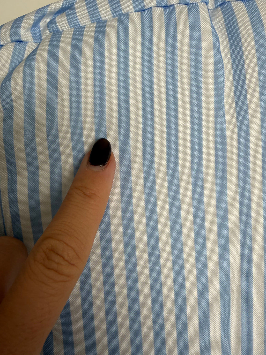 Harbour Blue Stripe 2 in 1 Cushion - MINOR DEFECT