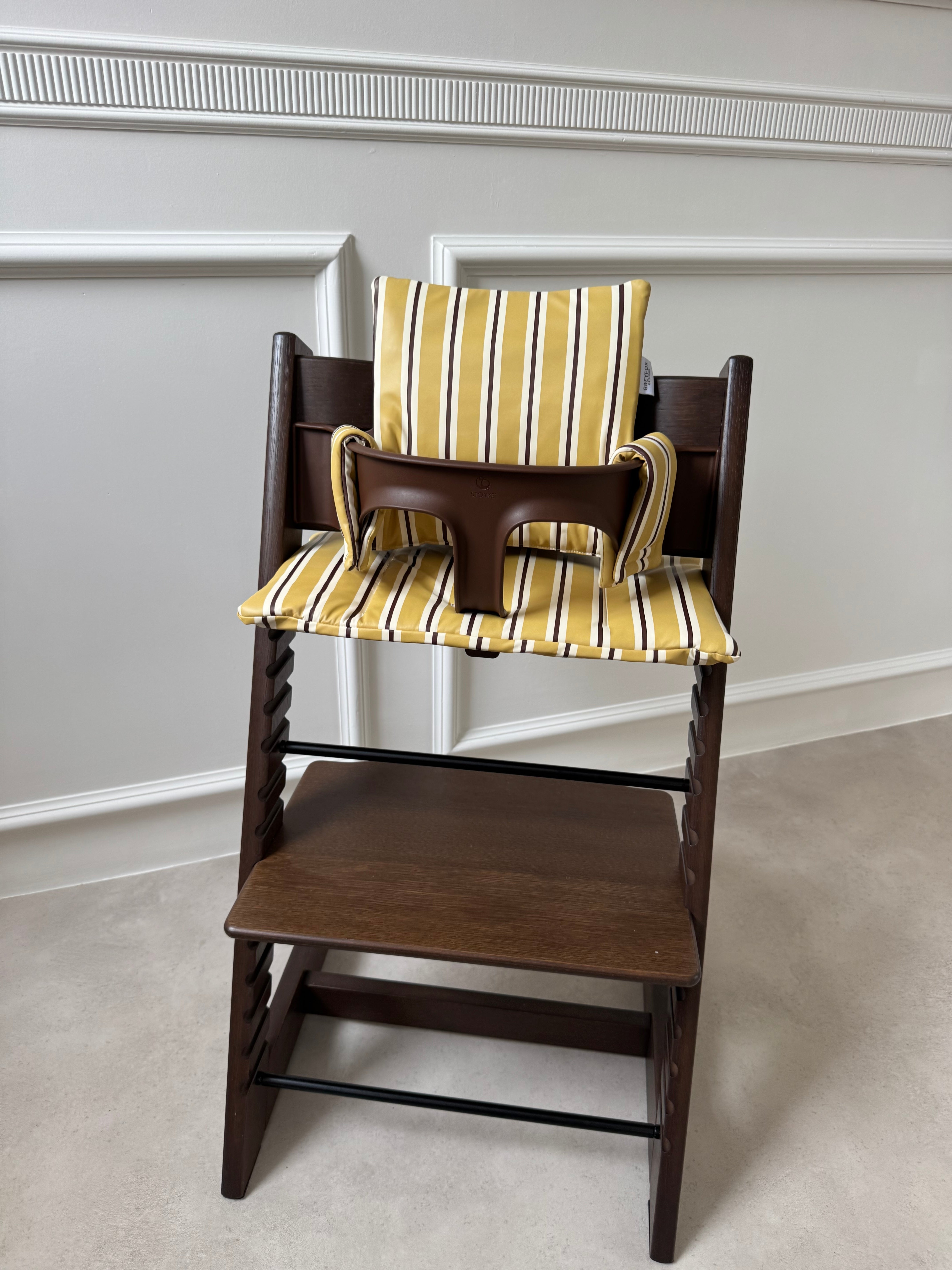 Mustard Stripe 2 in 1 Cushion