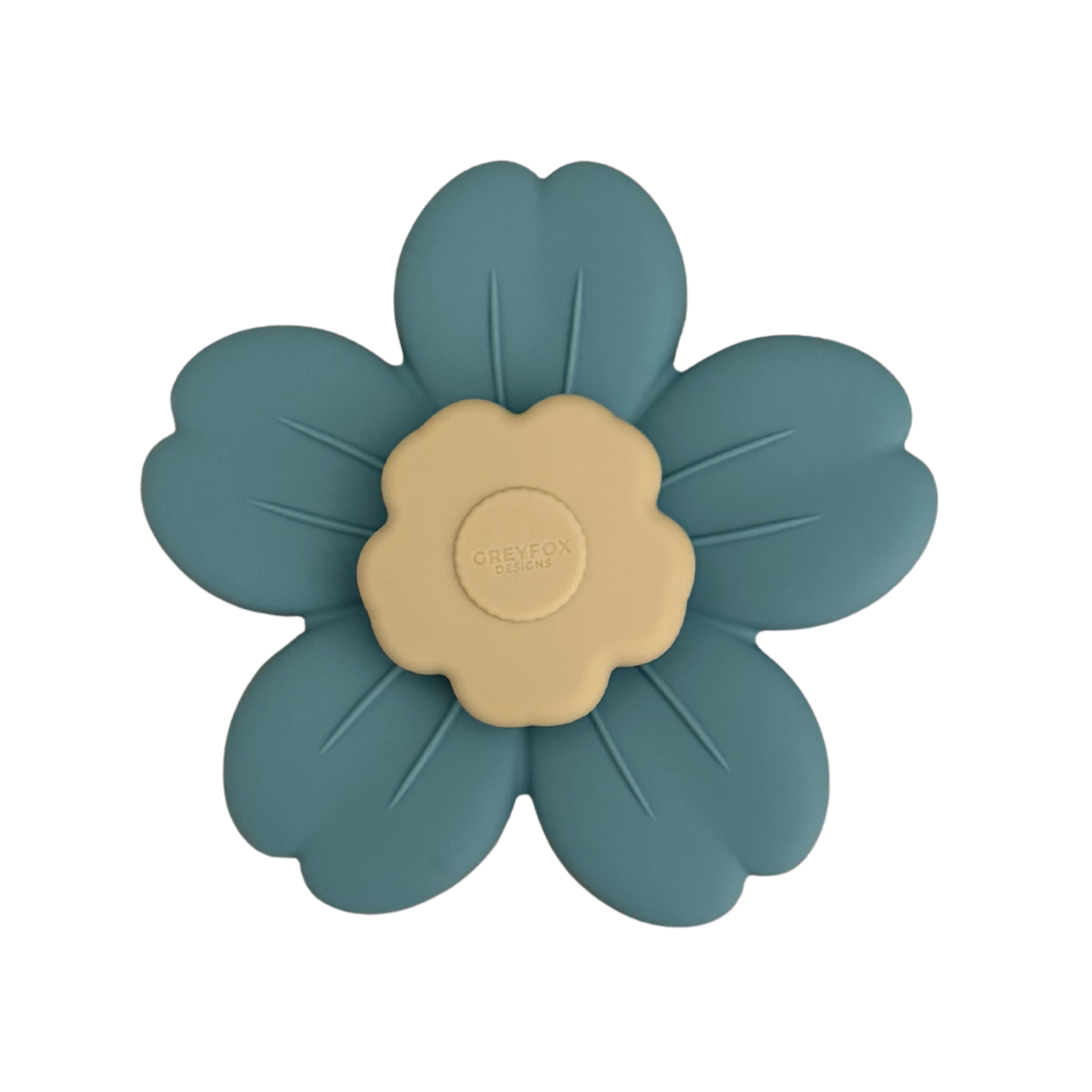 Blue Flower Spinner Toy