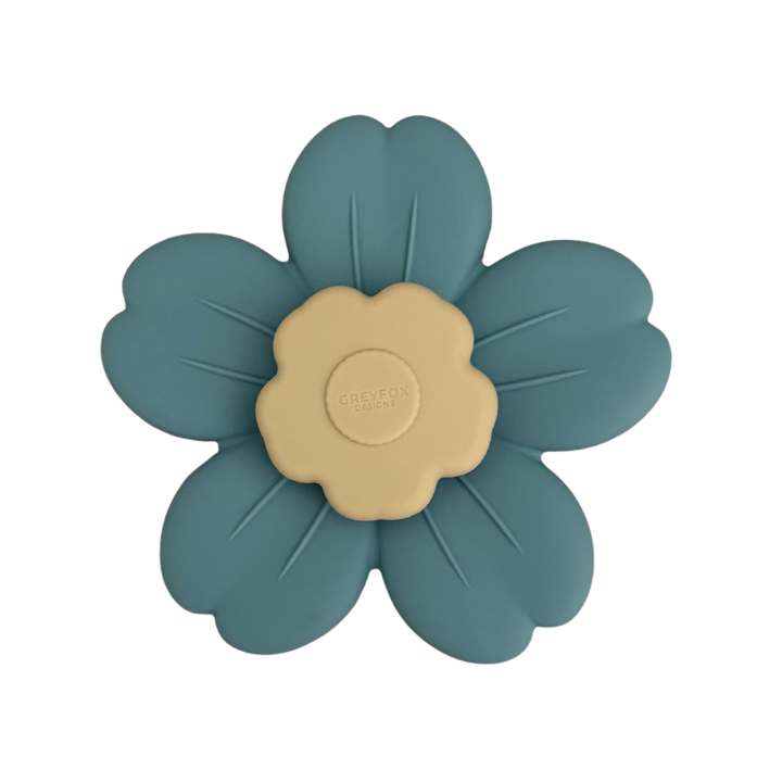 Blue Flower Spinner Toy