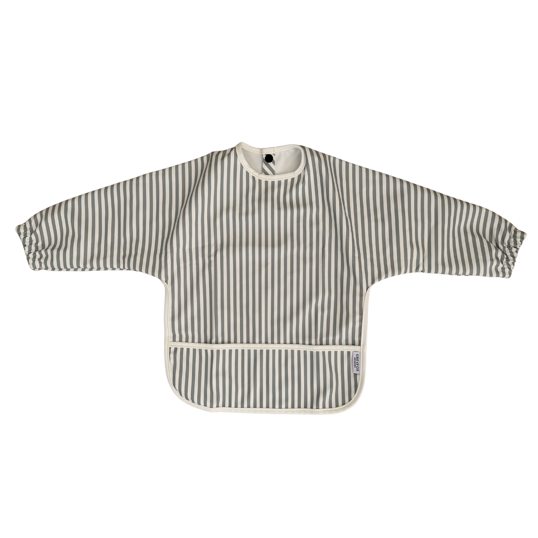 Sage Stripe - Long Sleeved Bib