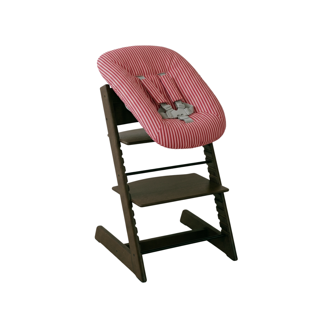 Rhubarb Stripe Newborn Cushion