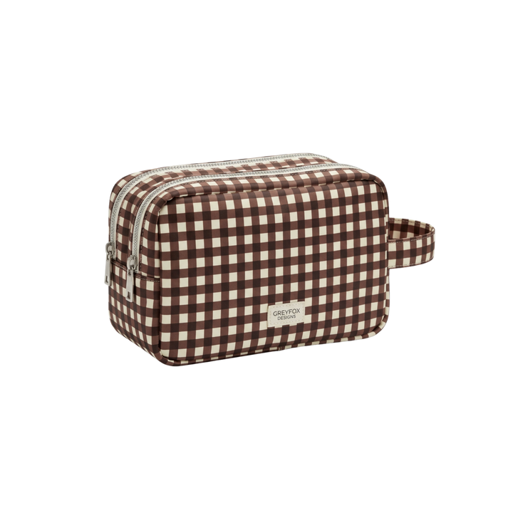 Wipe Pouch - Espresso Gingham