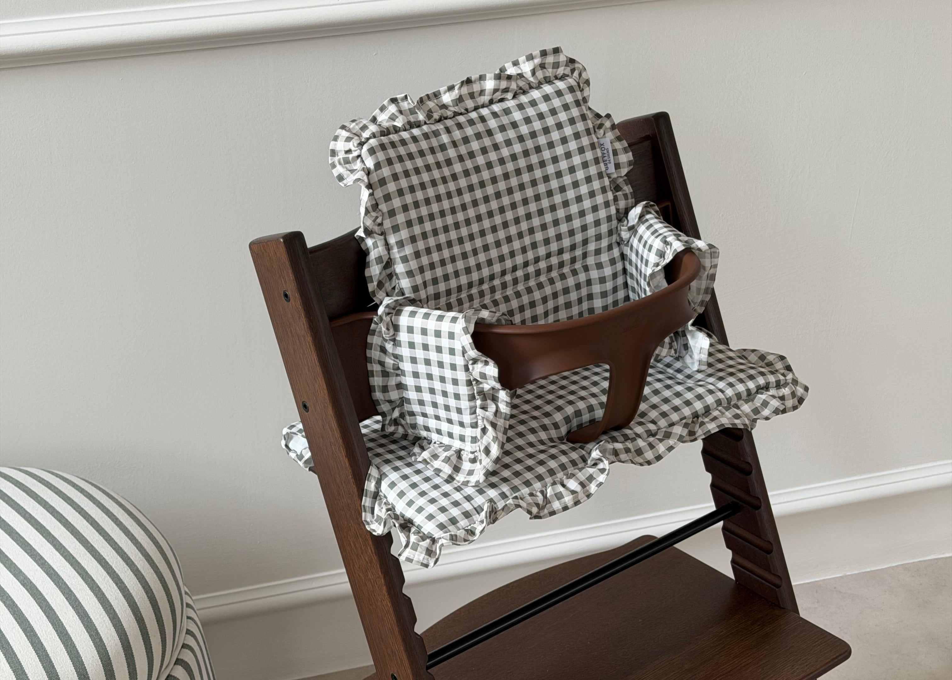 Thyme Gingham 2 in 1 Cushion