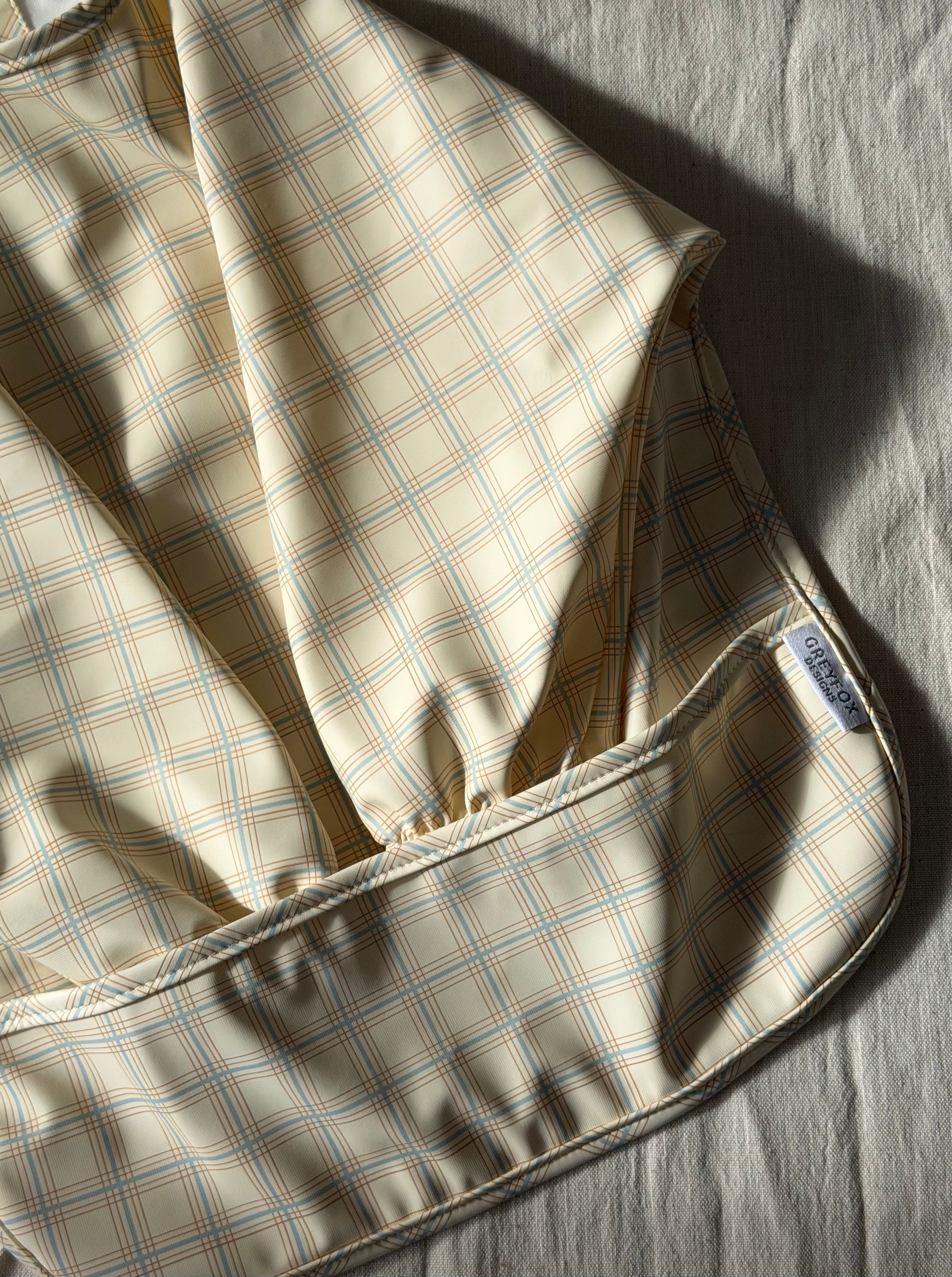 Harbour Plaid - Long Sleeved Bib