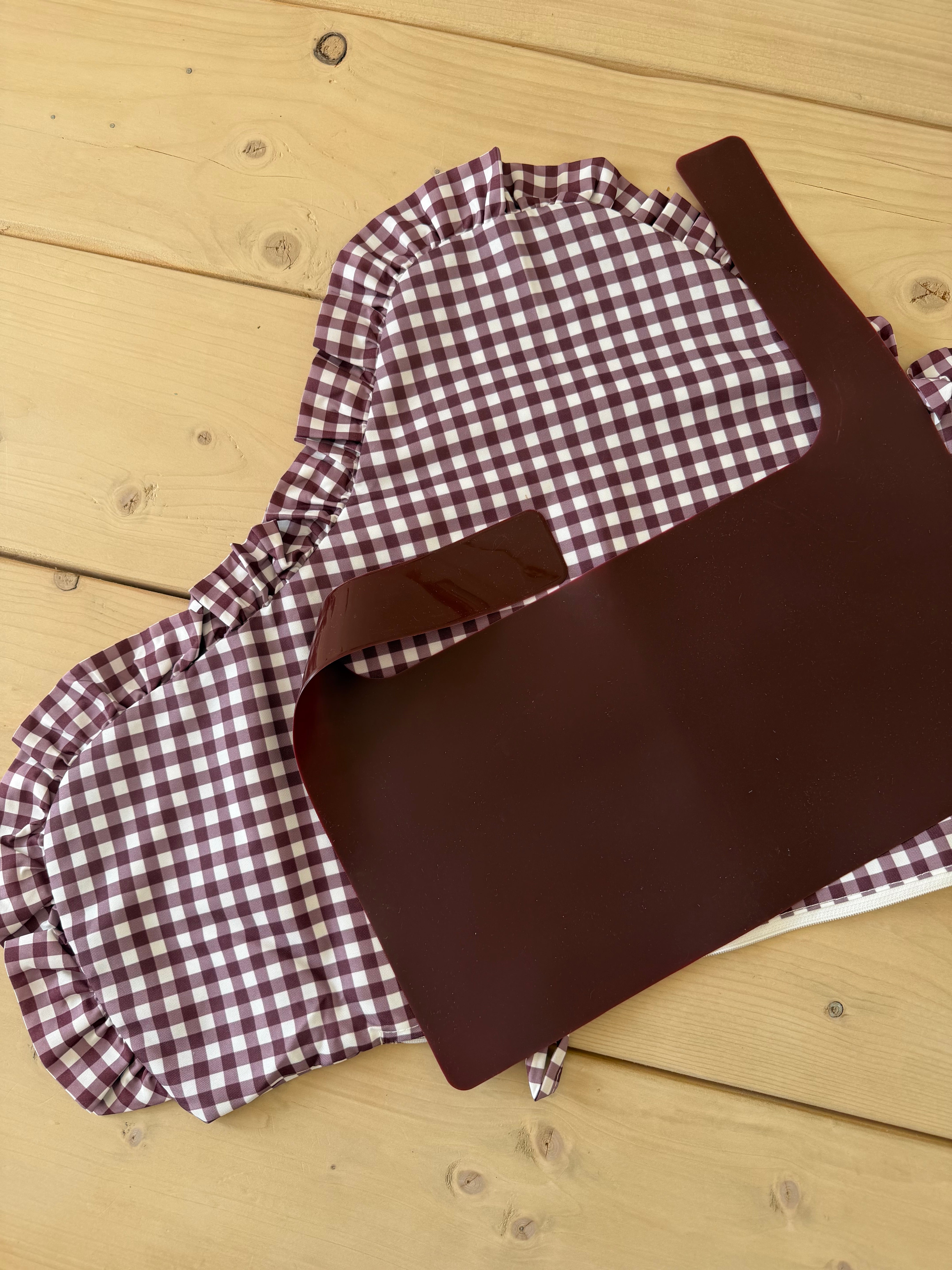 Mulberry Gingham/Mulberry Placemat Bundle