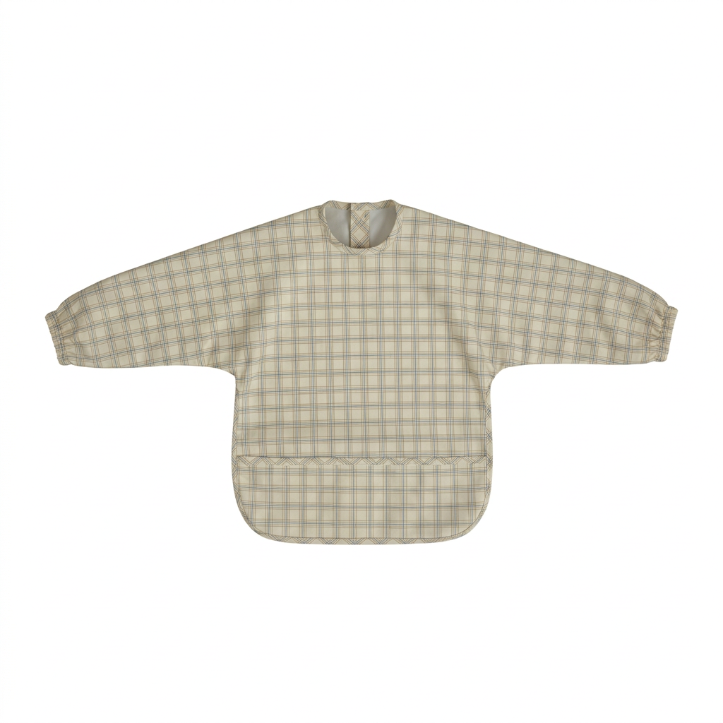 Harbour Plaid - Long Sleeved Bib