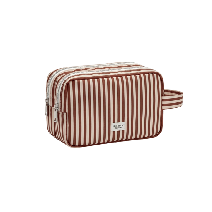 Wipe Pouch - Mocha Stripe