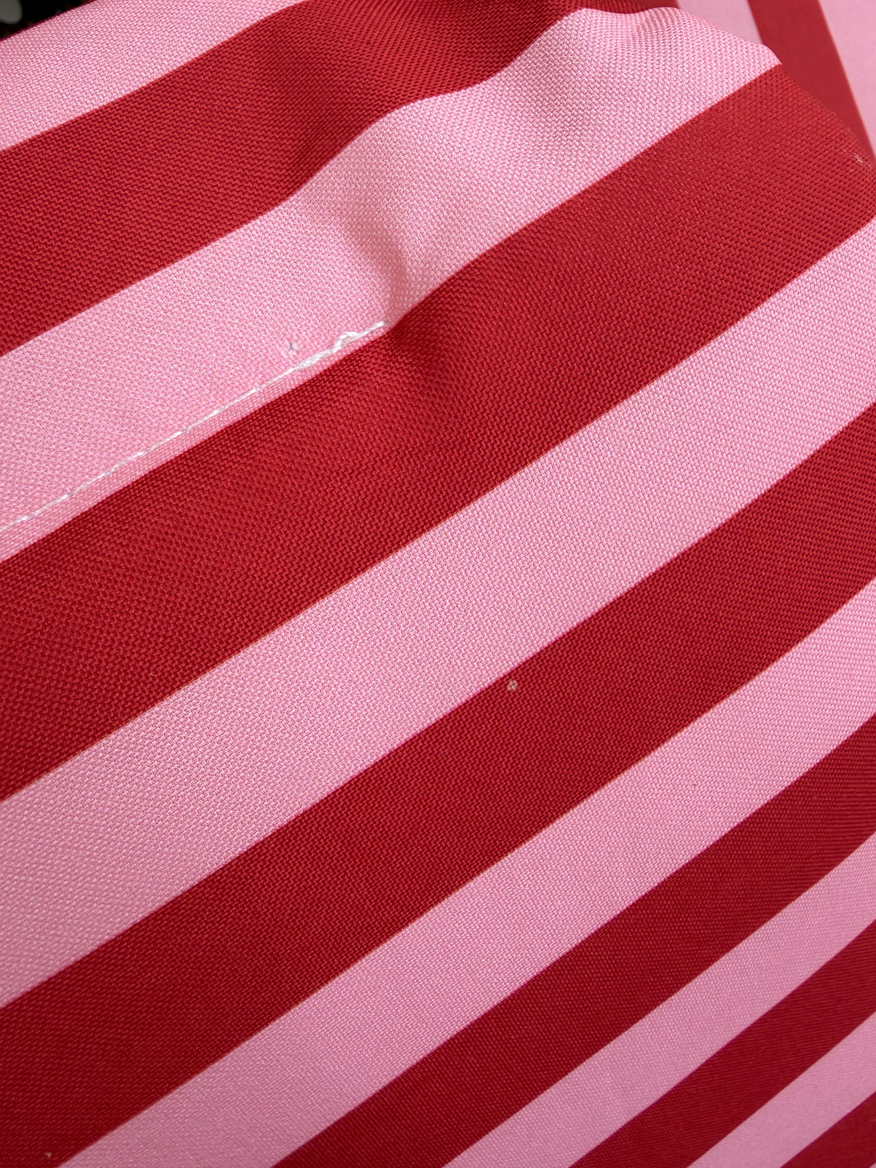Raspberry Ripple Ruffle 2 in 1 Cushion - SECONDS
