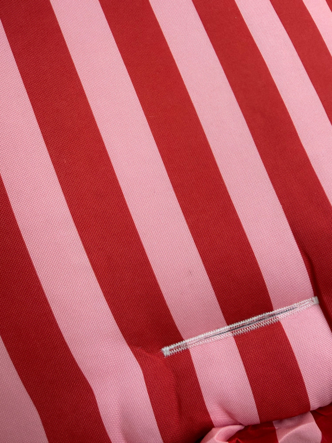 Raspberry Ripple Ruffle 2 in 1 Cushion - SECONDS