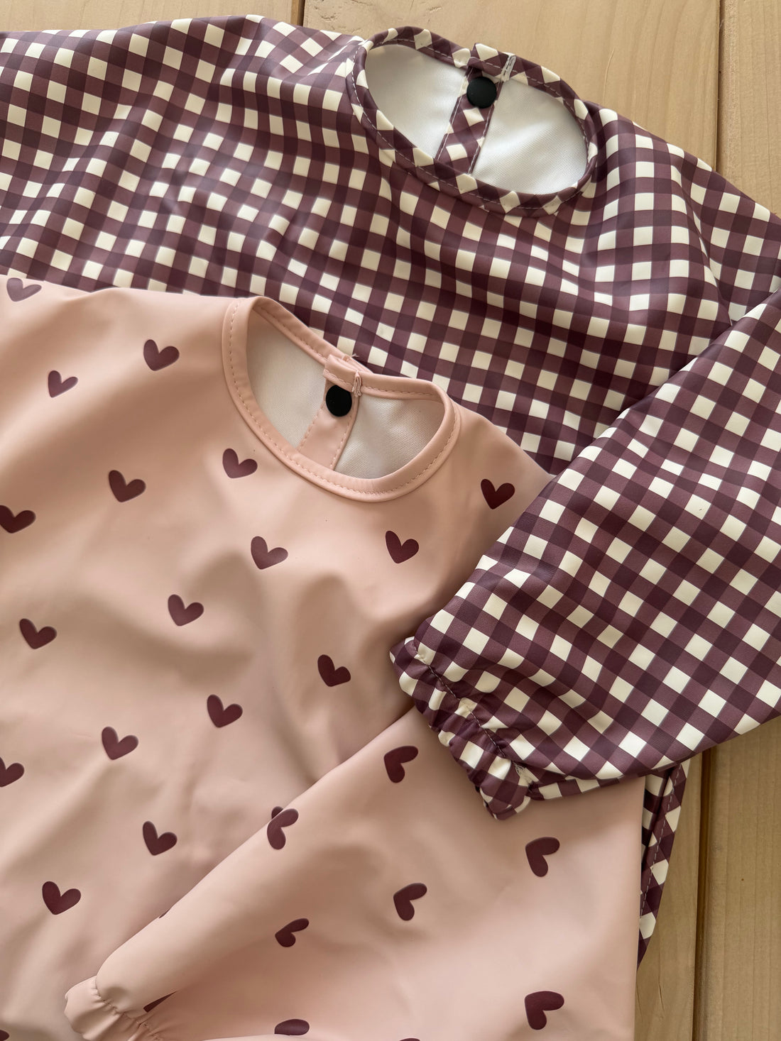 Pink Heart/Mulberry Gingham Bundle