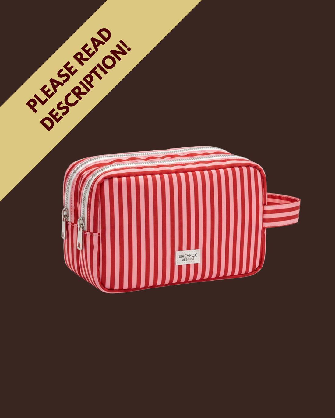 Wipe Pouch - Raspberry Ripple SECONDS
