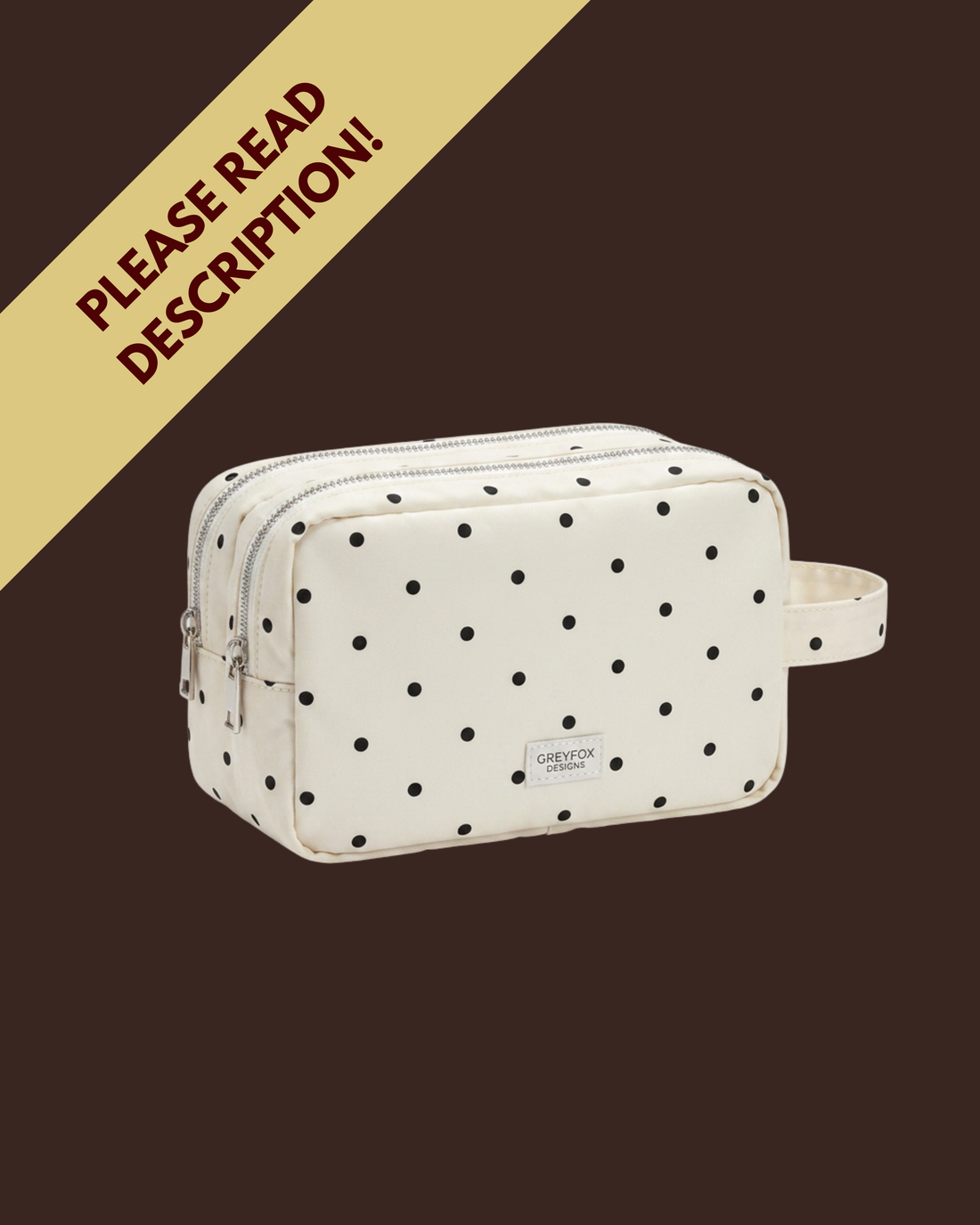 Wipe Pouch - Polka Dot