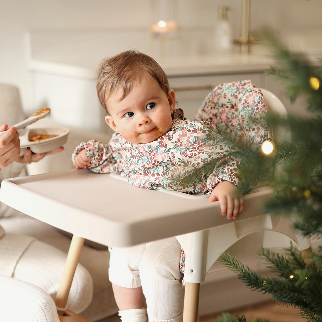 Wild Flower - Long Sleeved Bib