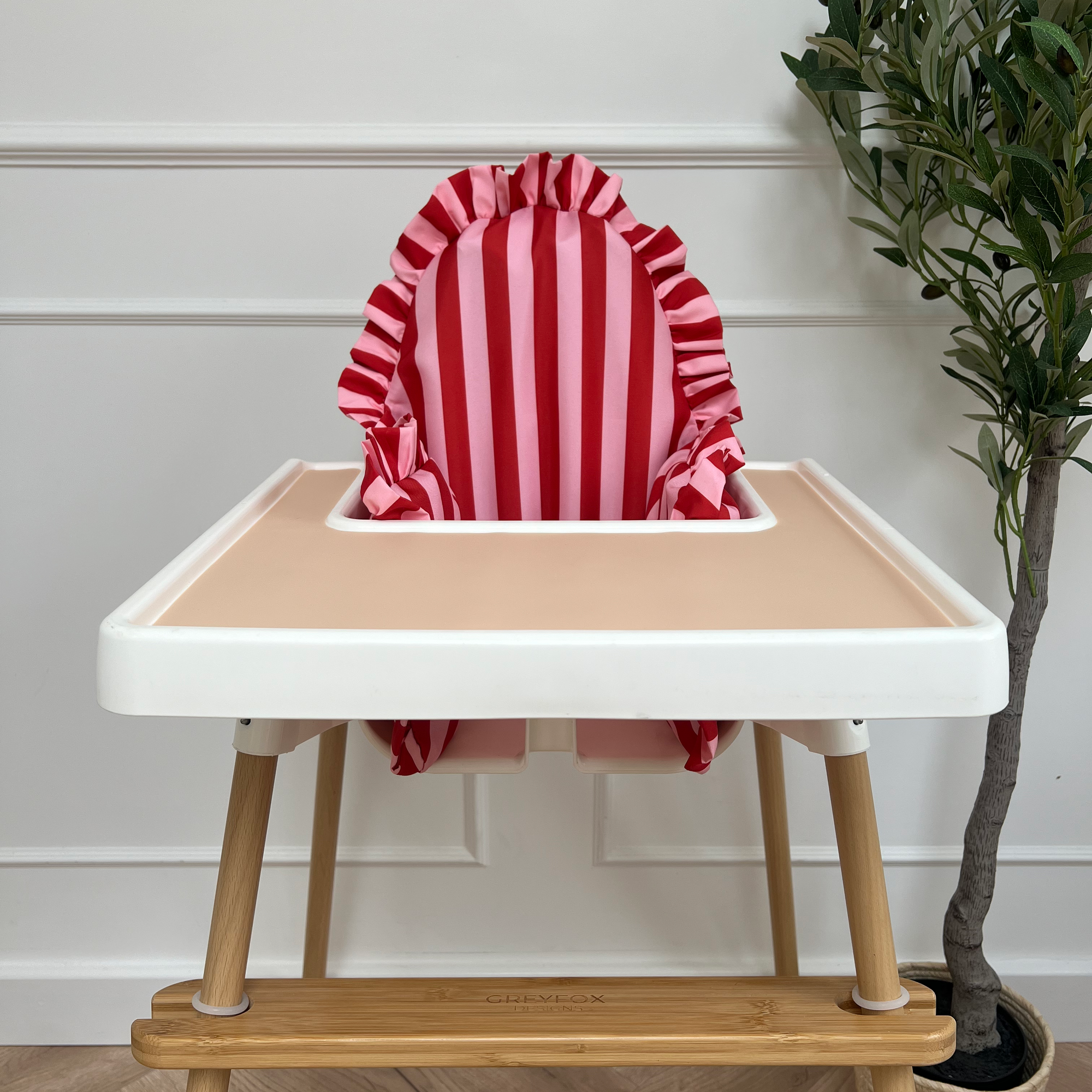 Raspberry Ripple Cushion Cover