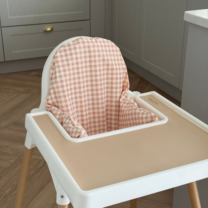 Blush Gingham Cushion Cover