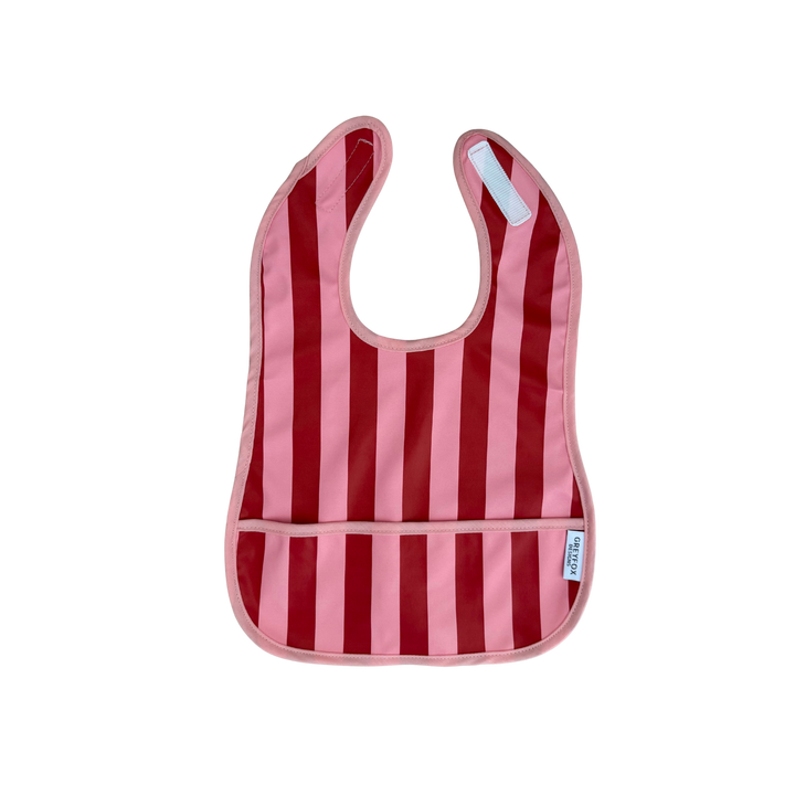 Raspberry Ripple - Mini Bib
