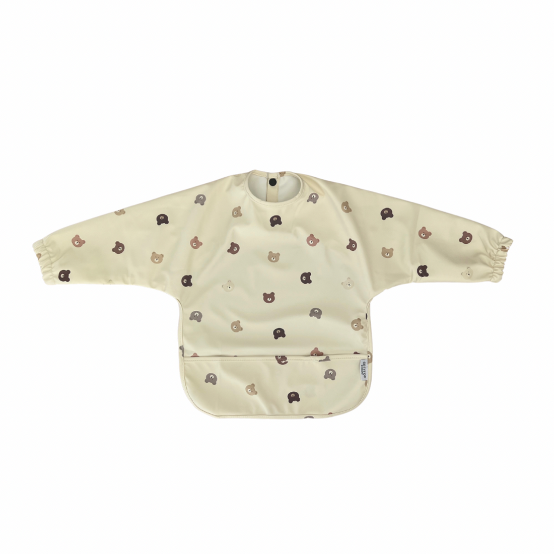 Bertie Bear - Long Sleeved Bib