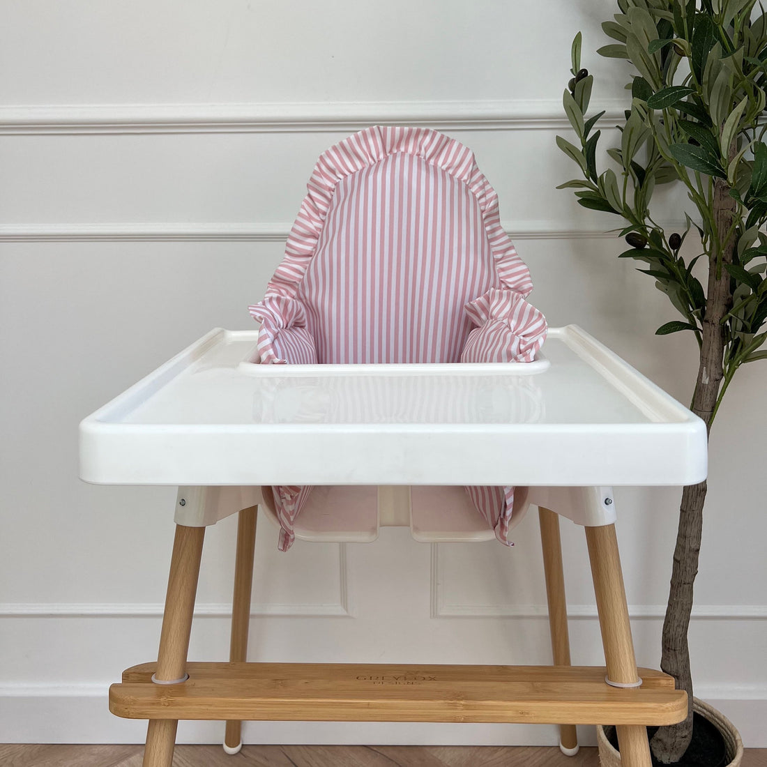 Blossom Stripe Cushion Cover