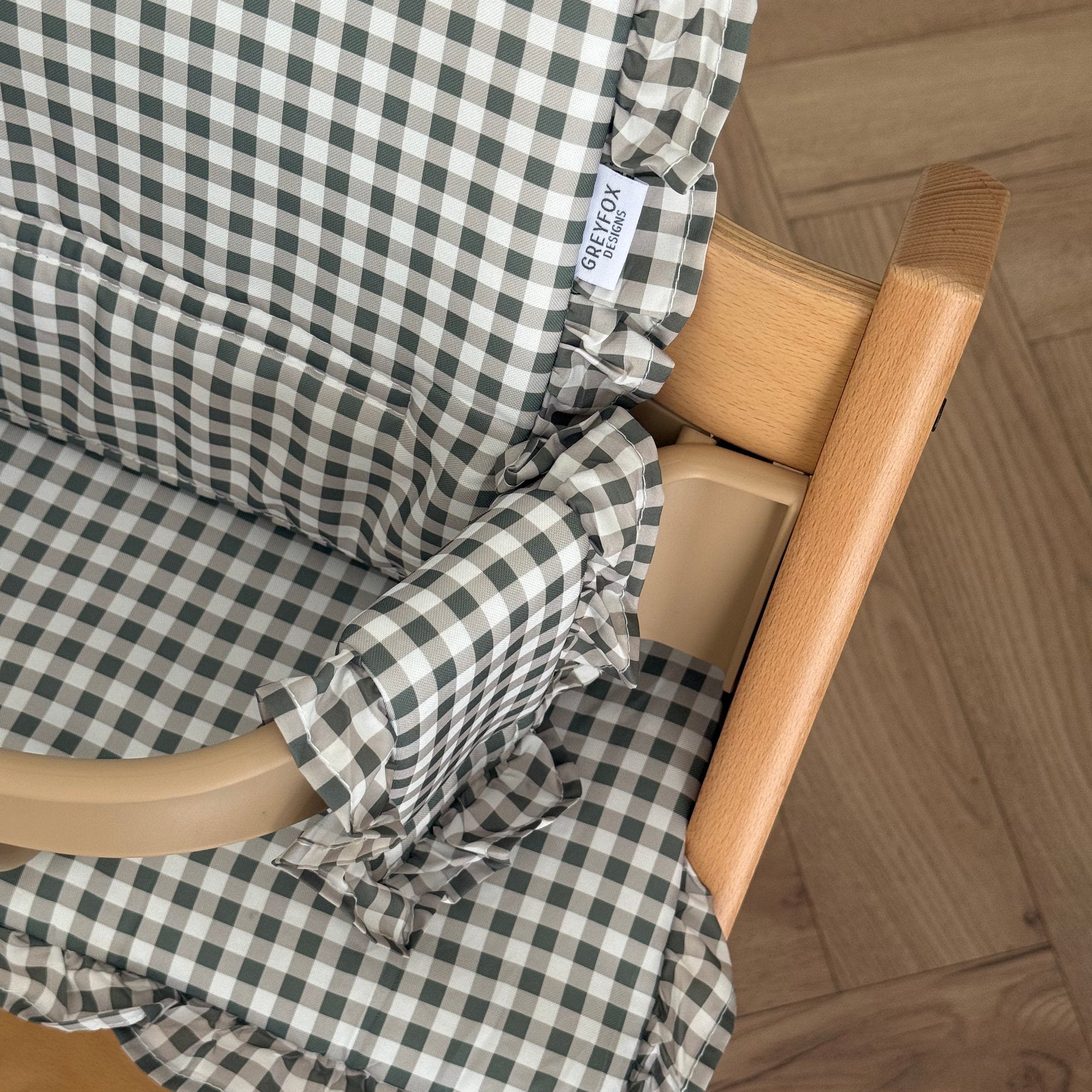 Thyme Gingham 2 in 1 Cushion