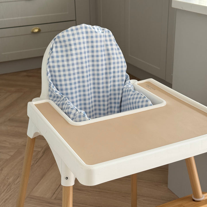 Bluebell Gingham Cushion Cover