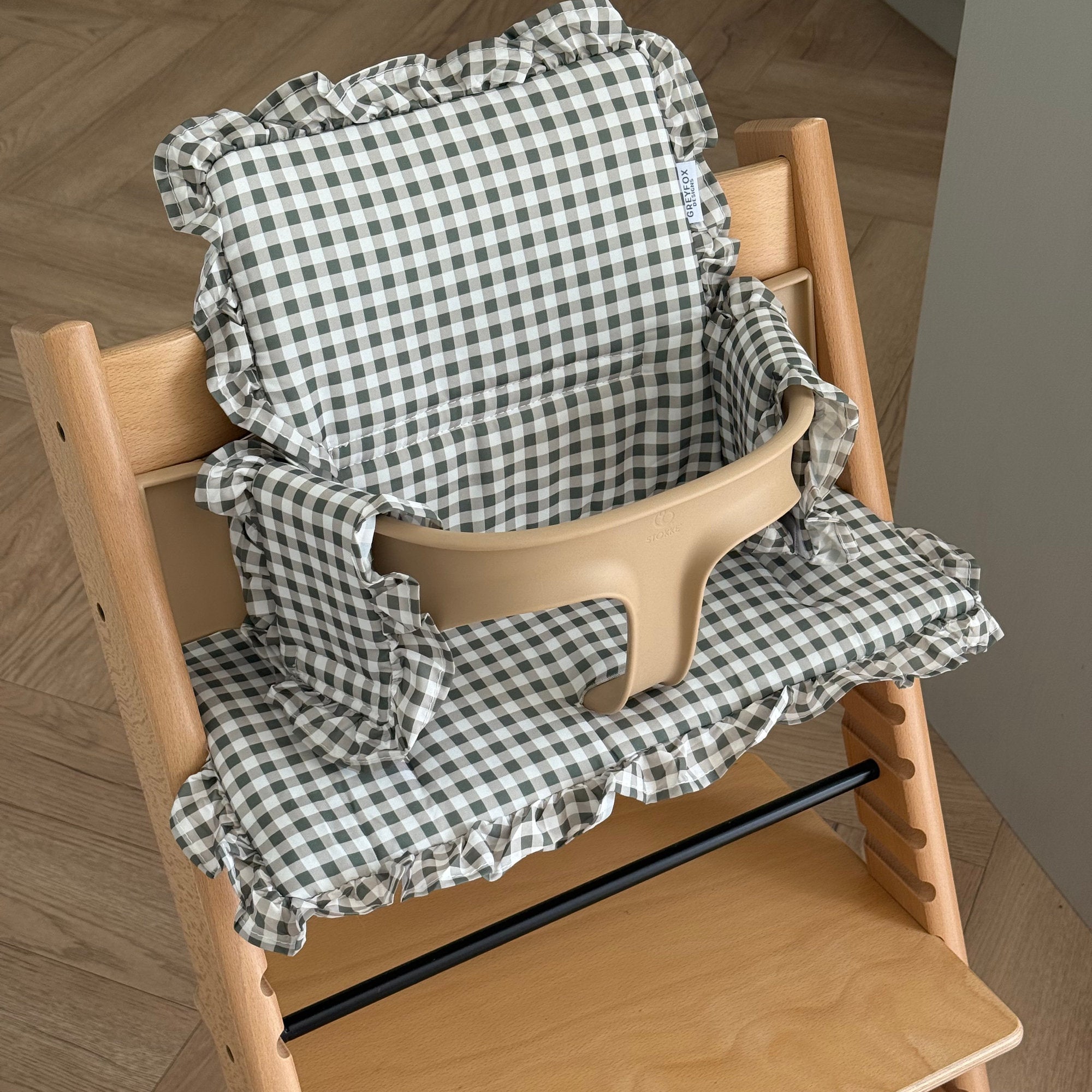 Thyme Gingham 2 in 1 Cushion
