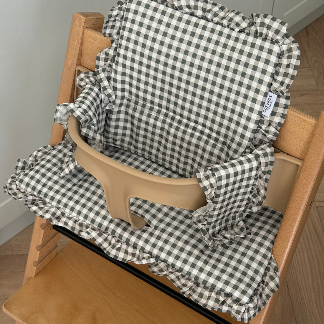 Thyme Gingham 2 in 1 Cushion