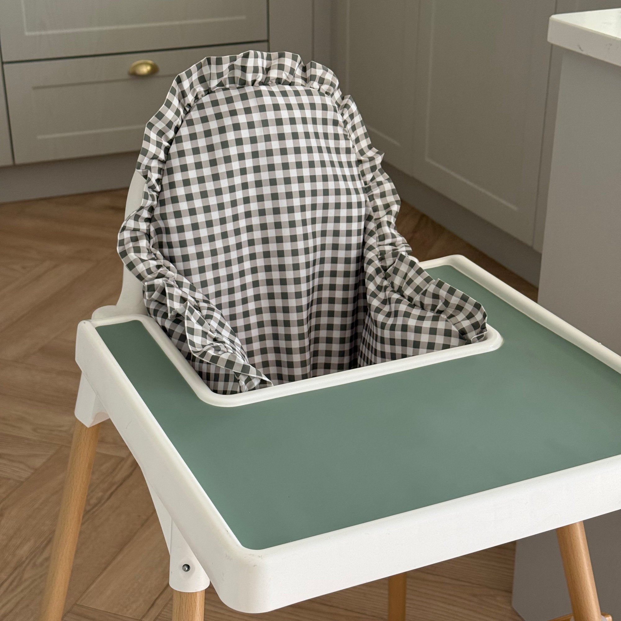 Thyme Gingham Cushion Cover