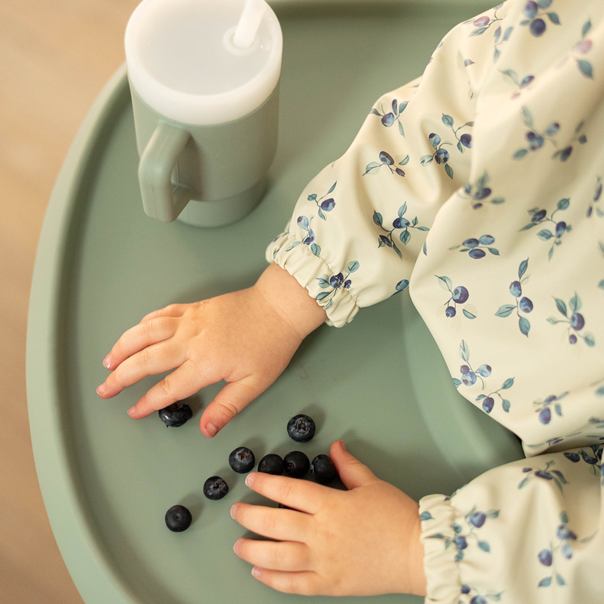 Blueberry - Long Sleeved Bib