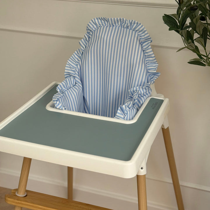 Harbour Blue Stripe Cushion Cover