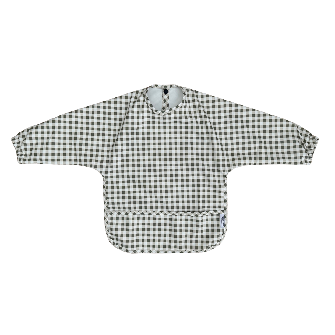 Thyme Gingham - Long Sleeved Bib