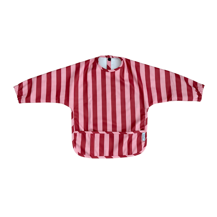 Raspberry Ripple - Long Sleeved Bib