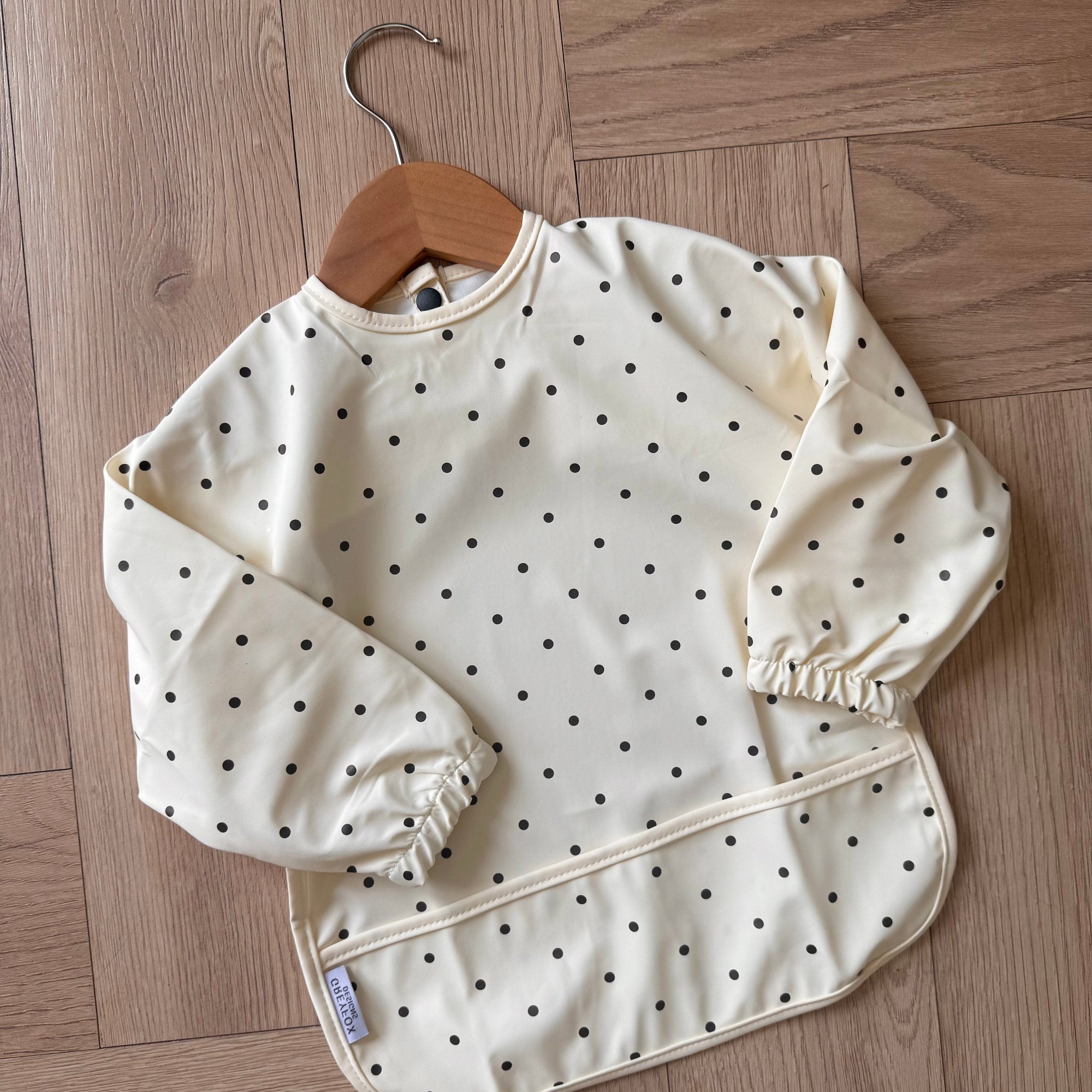 Polka Dot - Long Sleeved Bib