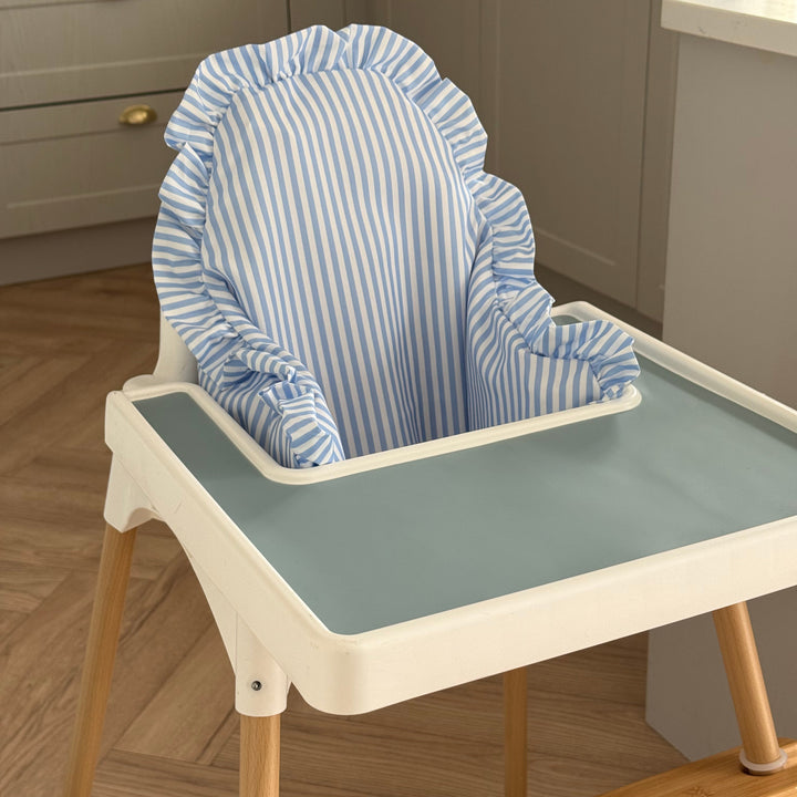 Harbour Blue Stripe Cushion Cover