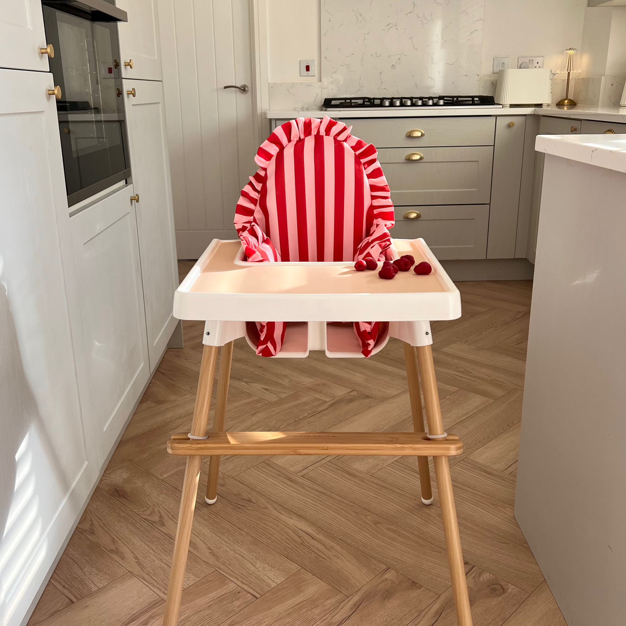 Raspberry Ripple Cushion Cover