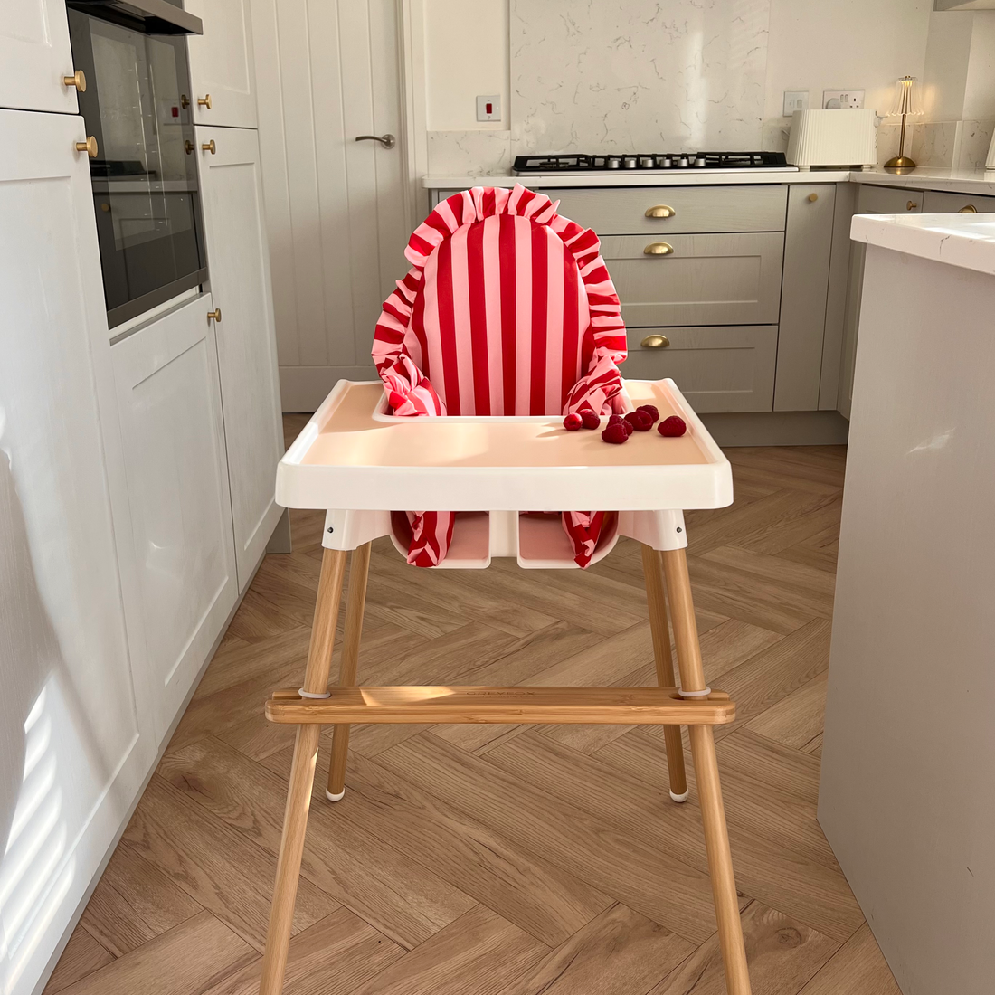 Raspberry Ripple Cushion Cover