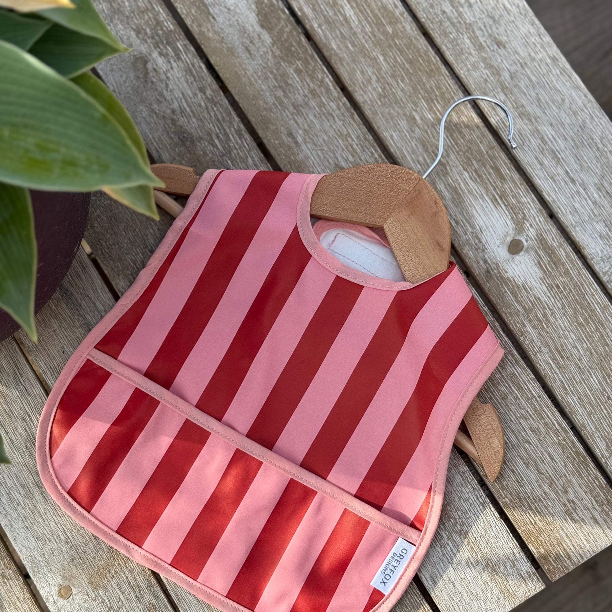Raspberry Ripple - Mini Bib