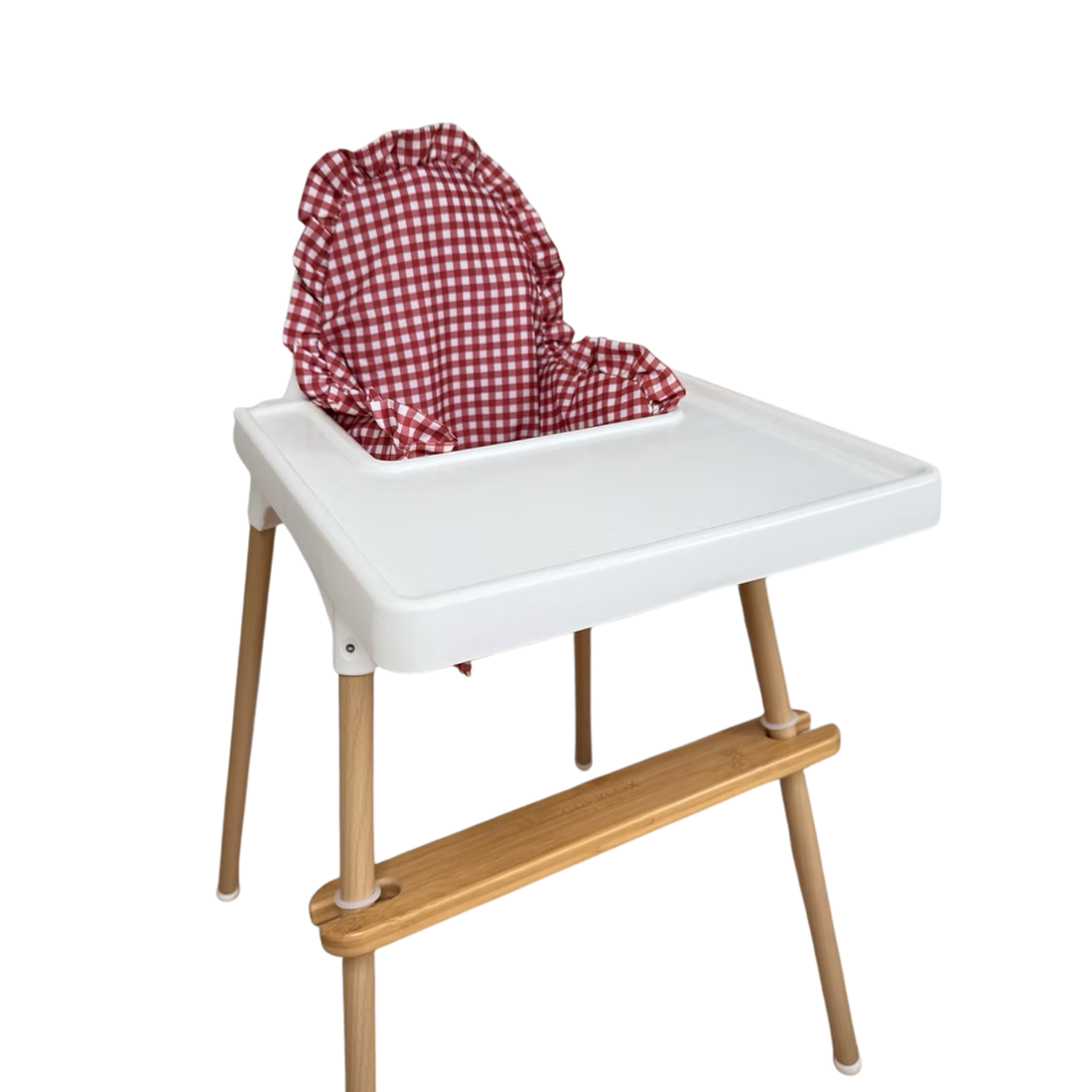 Berry Gingham Cushion Cover