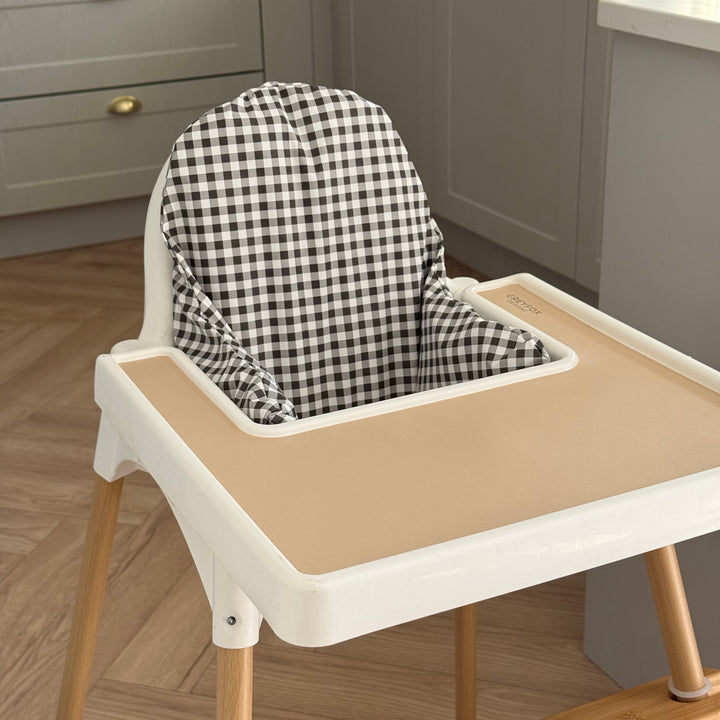 Monochrome Gingham Cushion Cover