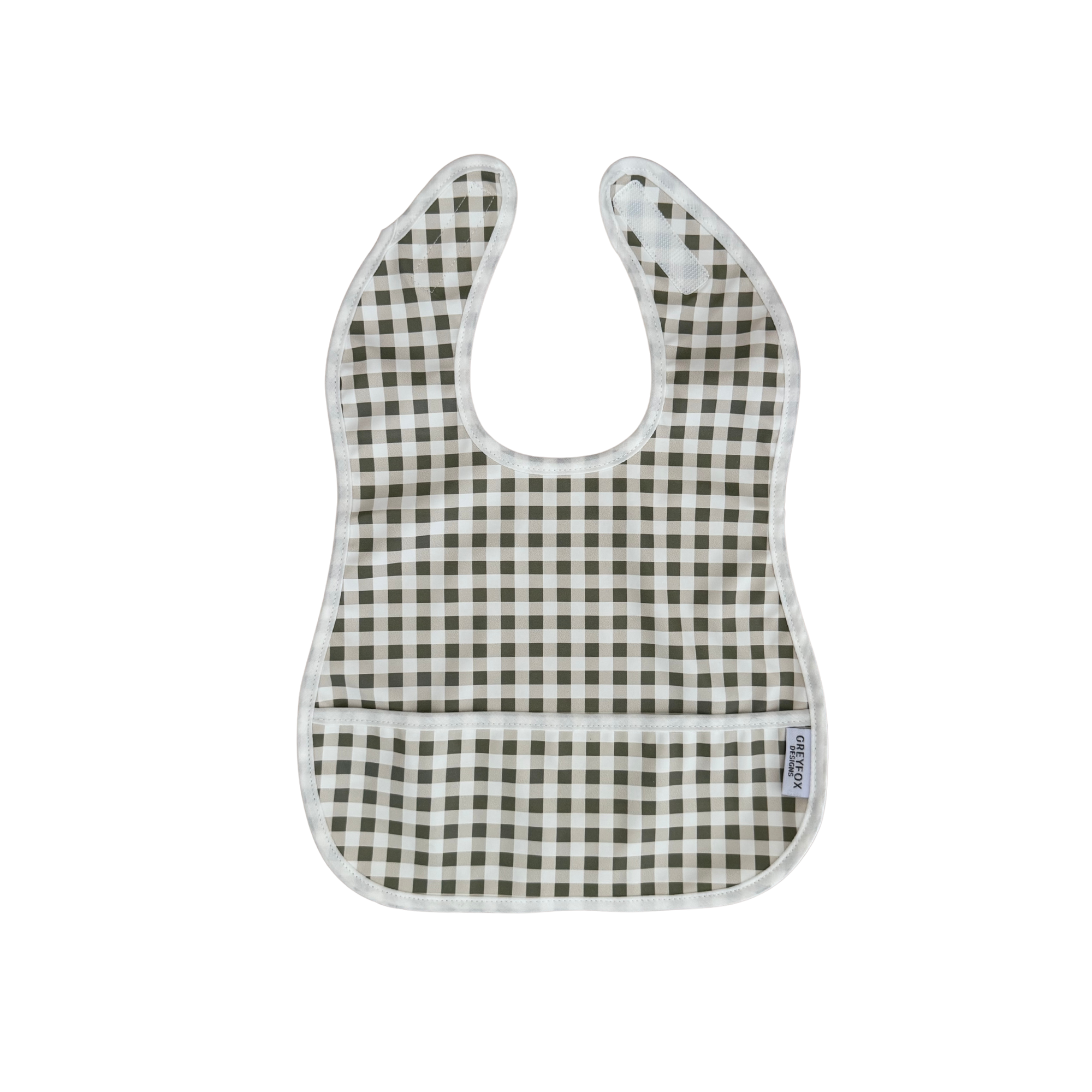 Thyme Gingham - Mini Bib