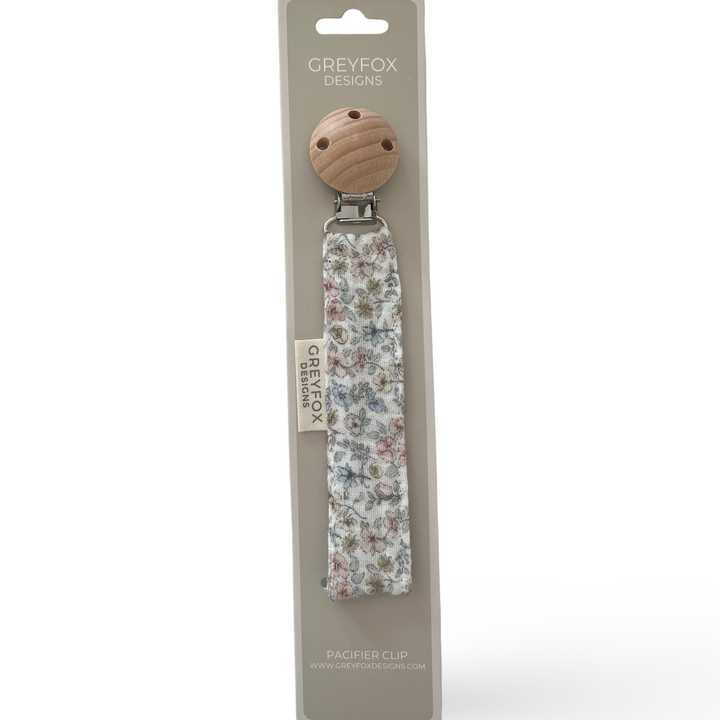 Pacifier Clip - Ditsy Meadow