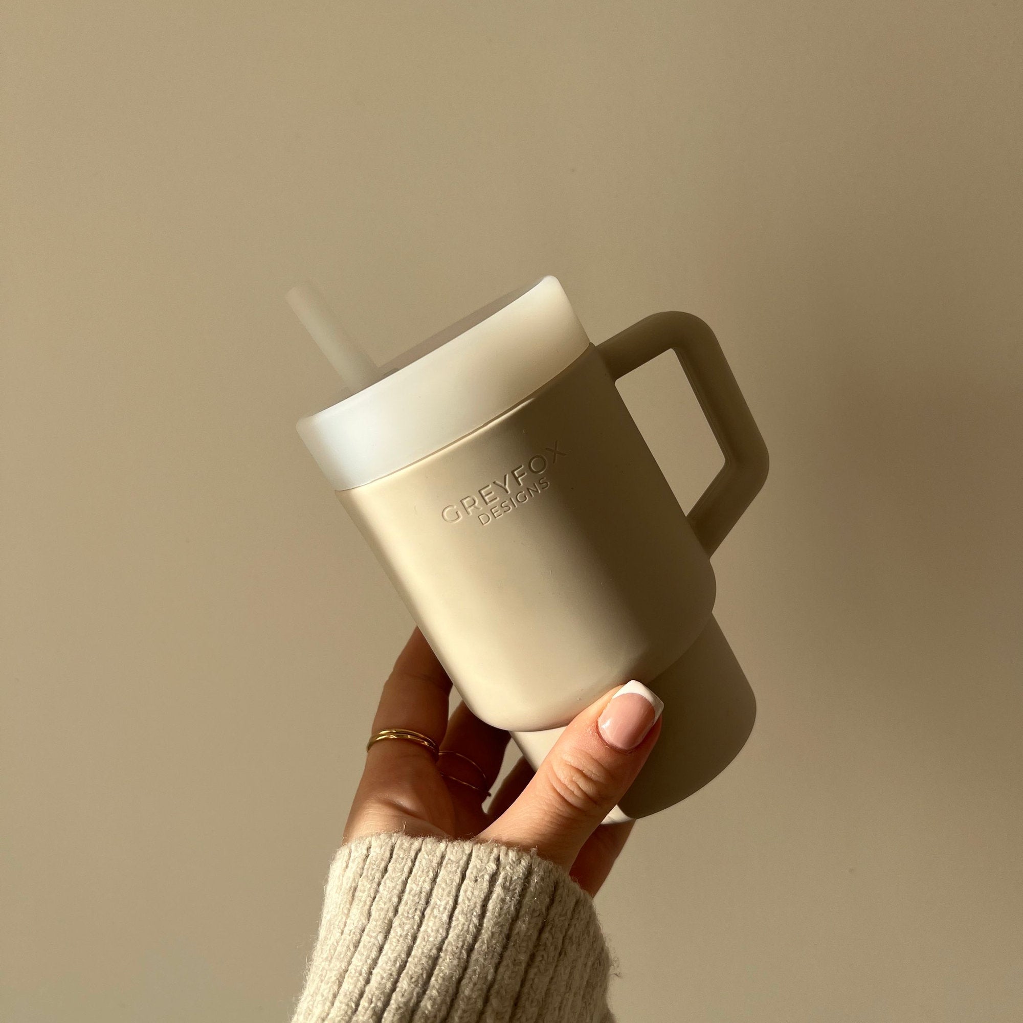 Light Taupe Tiny Tumbler