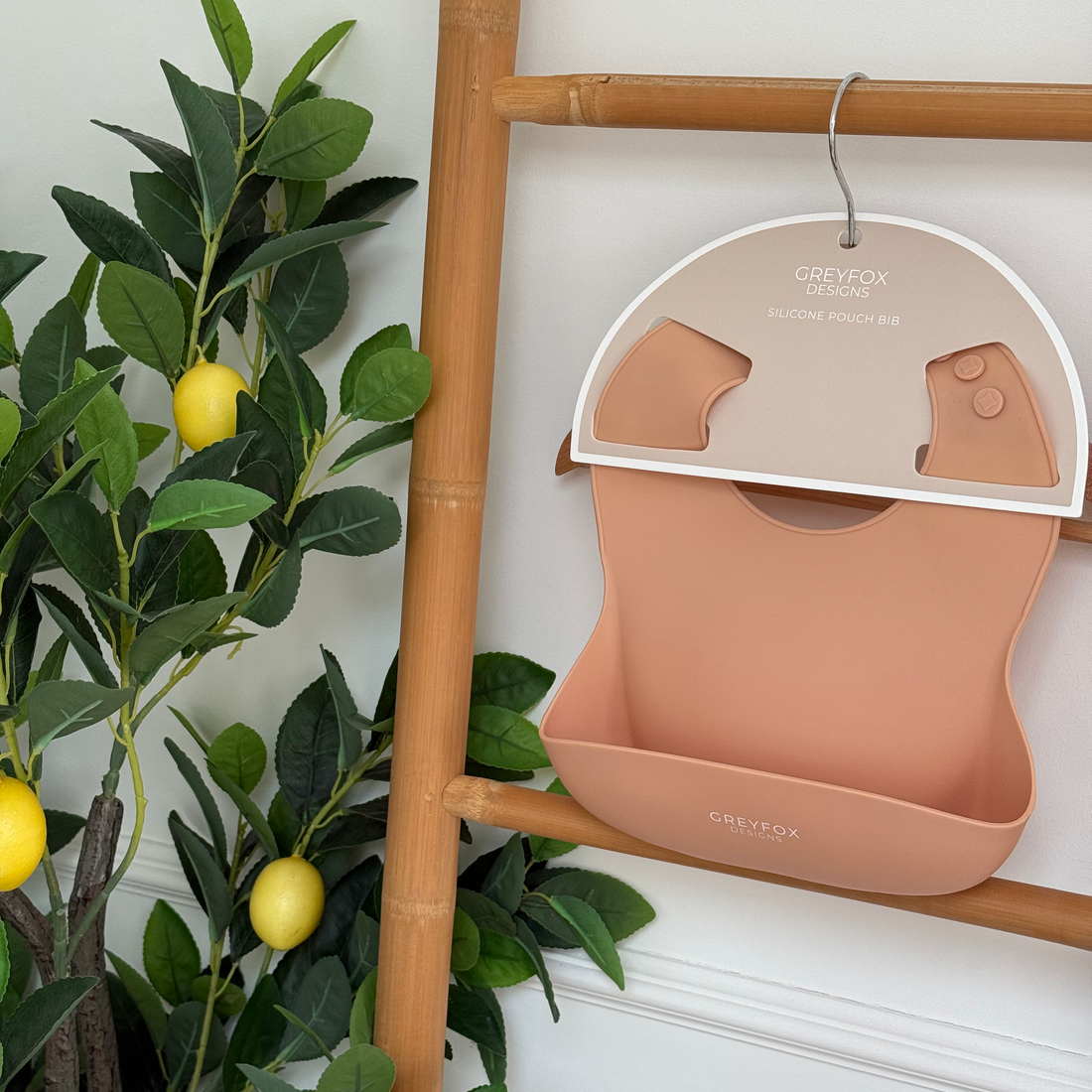 Peach Bib