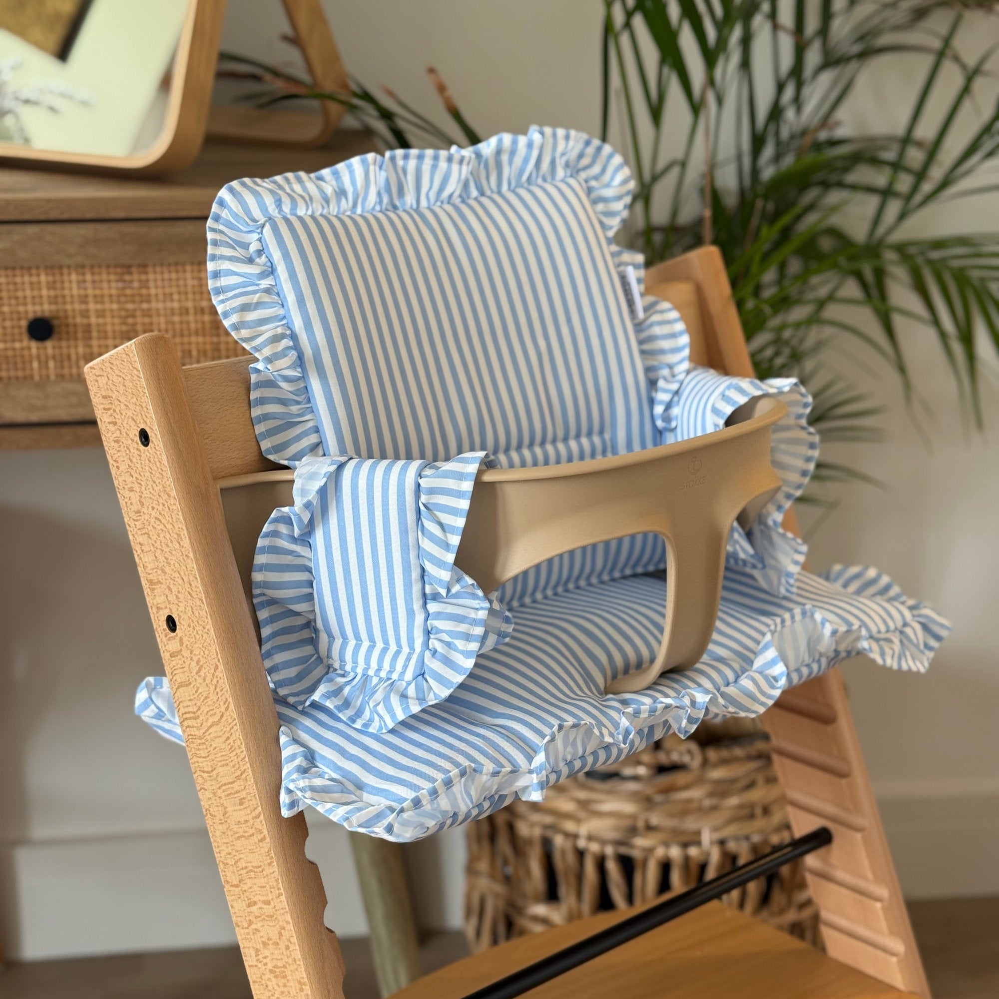 Harbour Blue Stripe 2 in 1 Cushion