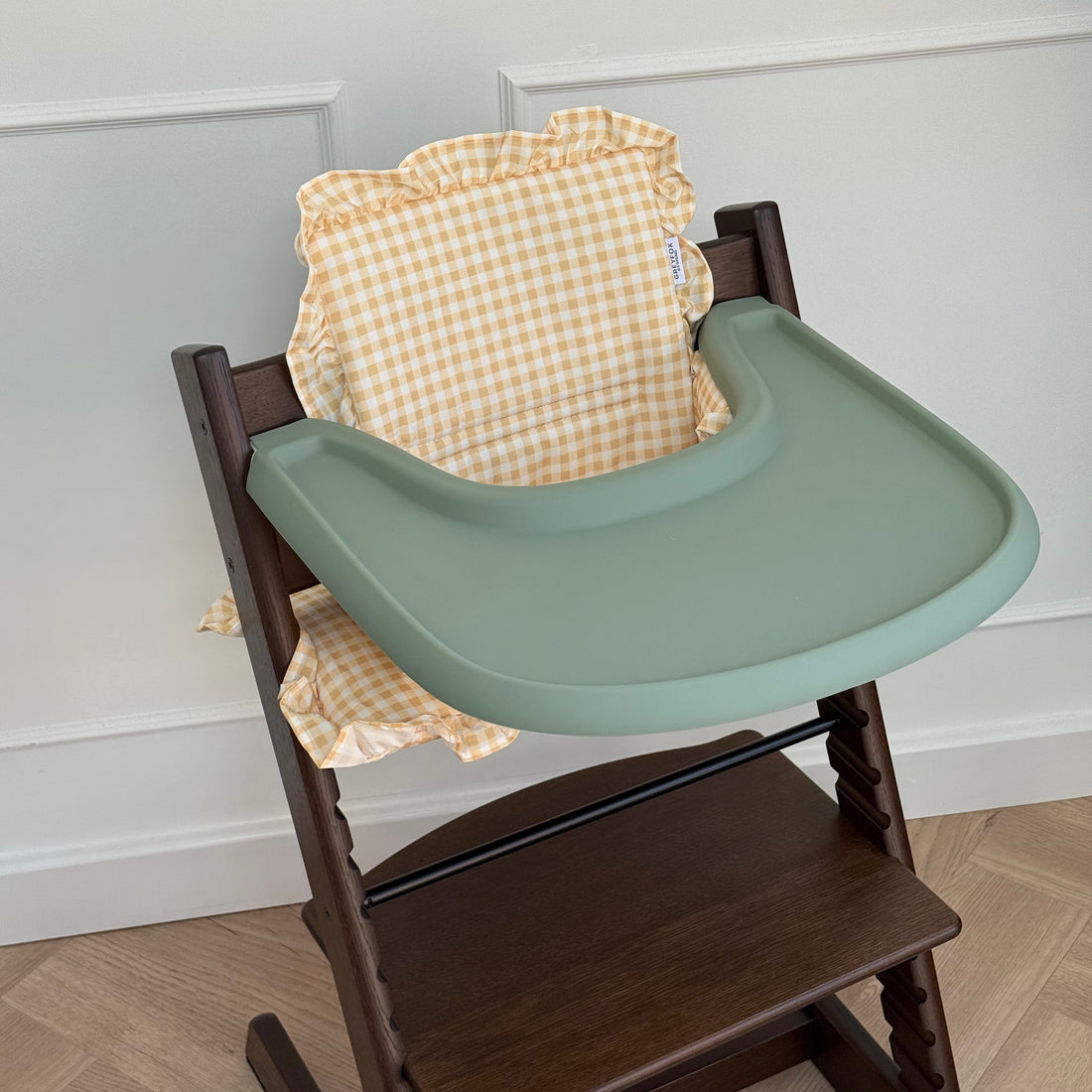 Lemon Gingham 2 in 1 Cushion